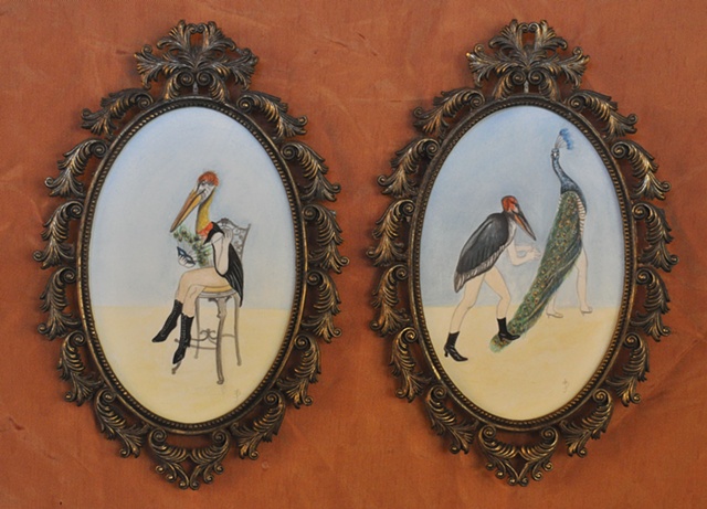 Affordable art, watercolor, framed art, Jennifer Delilah