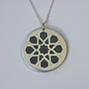 Mosaic Pendant - Negative Space with Back