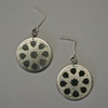 Mosaic Ear Drops - Sterling Silver