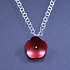 Fleur Pendant - Red Patina