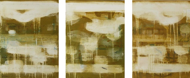 Ochre Tiptych