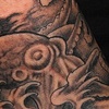 Octopus black and gray
