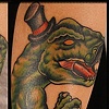 T-rex mustache