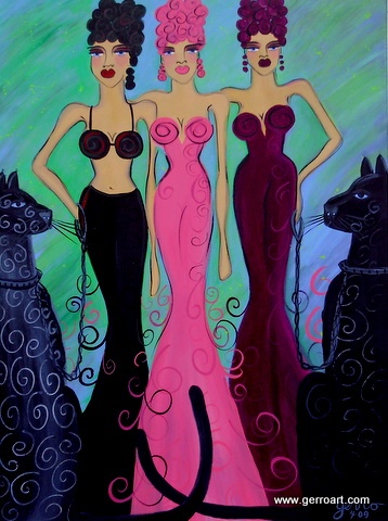 Divas and Black Leopards