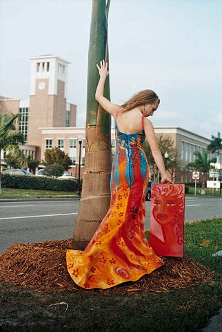 Hand Painted Dress