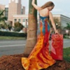 Hand Painted Dress
