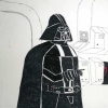 Darth Vader and Princess Leah