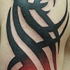 Black & red tribal