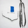 'Untitled (I Fucking Quit (With Black Shoelace Rainbow))' (Detail)