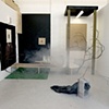 'Untitled' (Installation shot with fog machine)