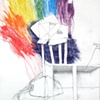 'Untitled Mixed Media Drawing'(Detail)
