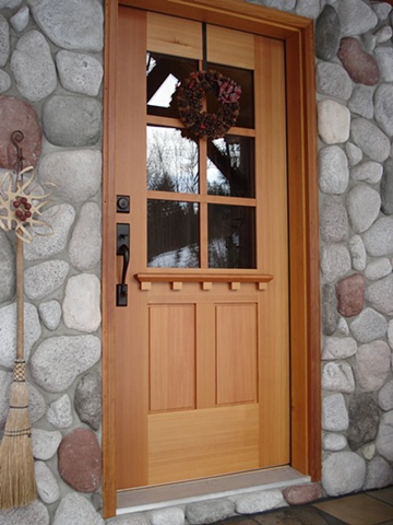 Entry Door, Douglas Fir, Nelson BC