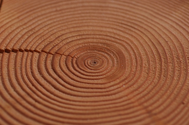 Stool, Brushed Douglas Fir timber