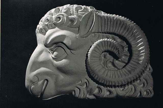 Le Louvre Ram. Stone