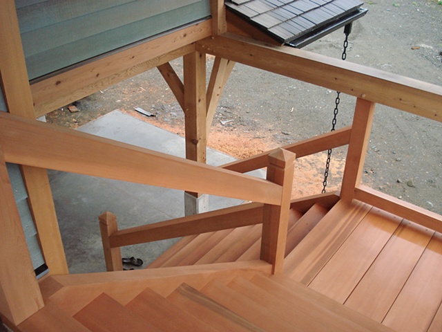 Timber Stairs
Western Red Cedar
Jordan River BC