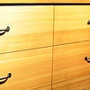 Bedroom built-ins. Douglas Fir, solid spruce drawer boxes, oil and wax finish
Solid Fir Fronts detail