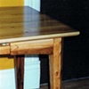 Desk. Spalted birch and Yew wood.