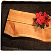 Coffee table Douglas fir top Powder coated steel base