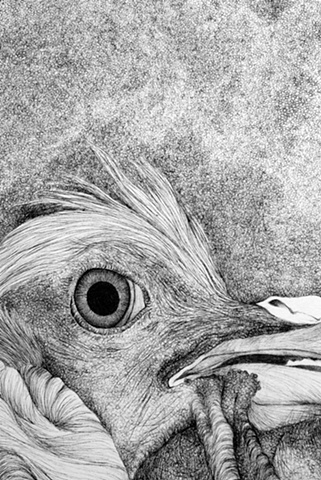 detail of Mama Cock