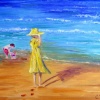 Windy Day at the Beach