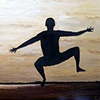 Boy Jumping in Lake
