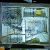 "Deluge" detail - the faux Cornell Box
