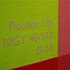 Detail of How You Seduce Me (Brought to you by Glidden)