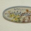 welcome sign