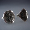 Round and Diamond Reticulated Rings