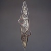 Reticulated Pendant with Two Holes