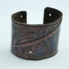 Copper and Leather Cuff 2