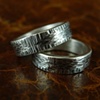 hammered texture bands