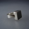 Square Ebony Ring