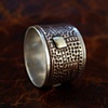 Copper, Silver, Brass Ring