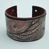Copper and Leather Cuff 6
