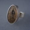 Cocabola Wood Knot Ring