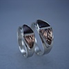 Cocabola and Copper Custom Rings