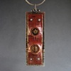 Copper and Silver with Trapped Reticulated Brass