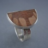 Lepardwood Smile Ring