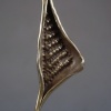 Chased Brass Pendant