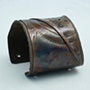 Copper and Leather Cuff 2