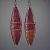 Fold Formed Copper Earrings