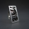 Reticulated Rectangle Ring
