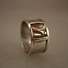 Reticulated Brass Square Band