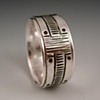 Hand Stamped Sterling Ring