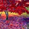 November Splendor in Violet