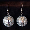 Disco Ball Earrings - Warning: You may get a fine for GLITTERING!
