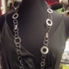 Washer Wear Mixed Long Necklace