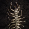 Robot Centipede Brooch - Dark1