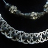 Washer Wear and Black Hardware Necklace with Diamonds3